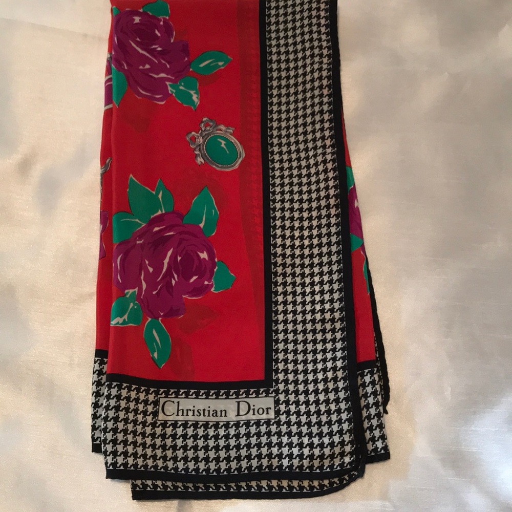 Vintage Christian Dior scarf